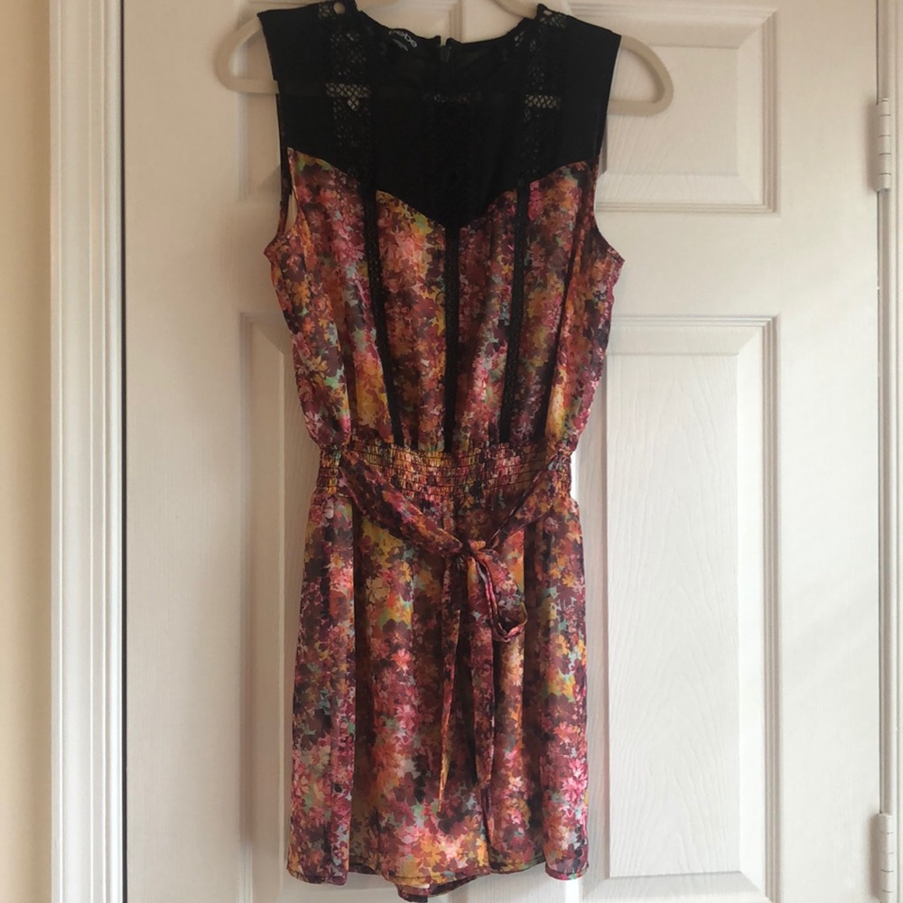 Bebe shorts romper